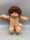 Vintage Cabbage Patch Kids 1982 Coleco Doll Curly Brown Hair Brown Eyes READ
