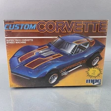 MPC Custom Corvette Street Machine 1:25 Model Kit 6359 Vintage SEALED