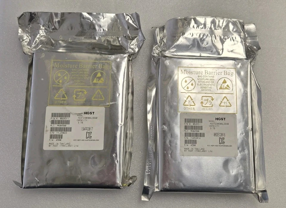 HGST HDD 3TB 3.5 SAS 6G Ultrastar 7K3000 HUS723030ALS640 0B26311 Server NAS ✅ - Image 3 of 3