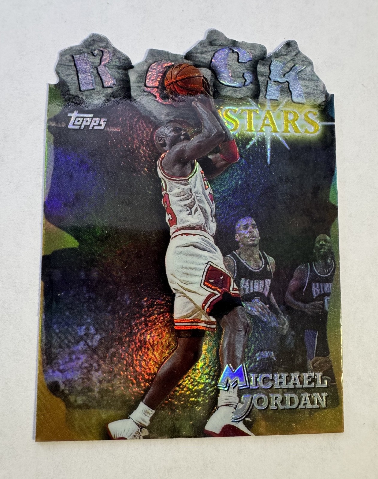 1997-98 Topps - Rock Stars MICHAEL JORDAN #RS1 Refractor