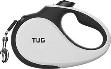 TUG 360  Tangle-Free Retractable Dog Leash  16 Ft Strong Nylon Tape  One-Hande