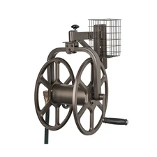 Liberty GARDEN 712 Single Arm Navigator Multi-Directional Garden Hose Reel, H...