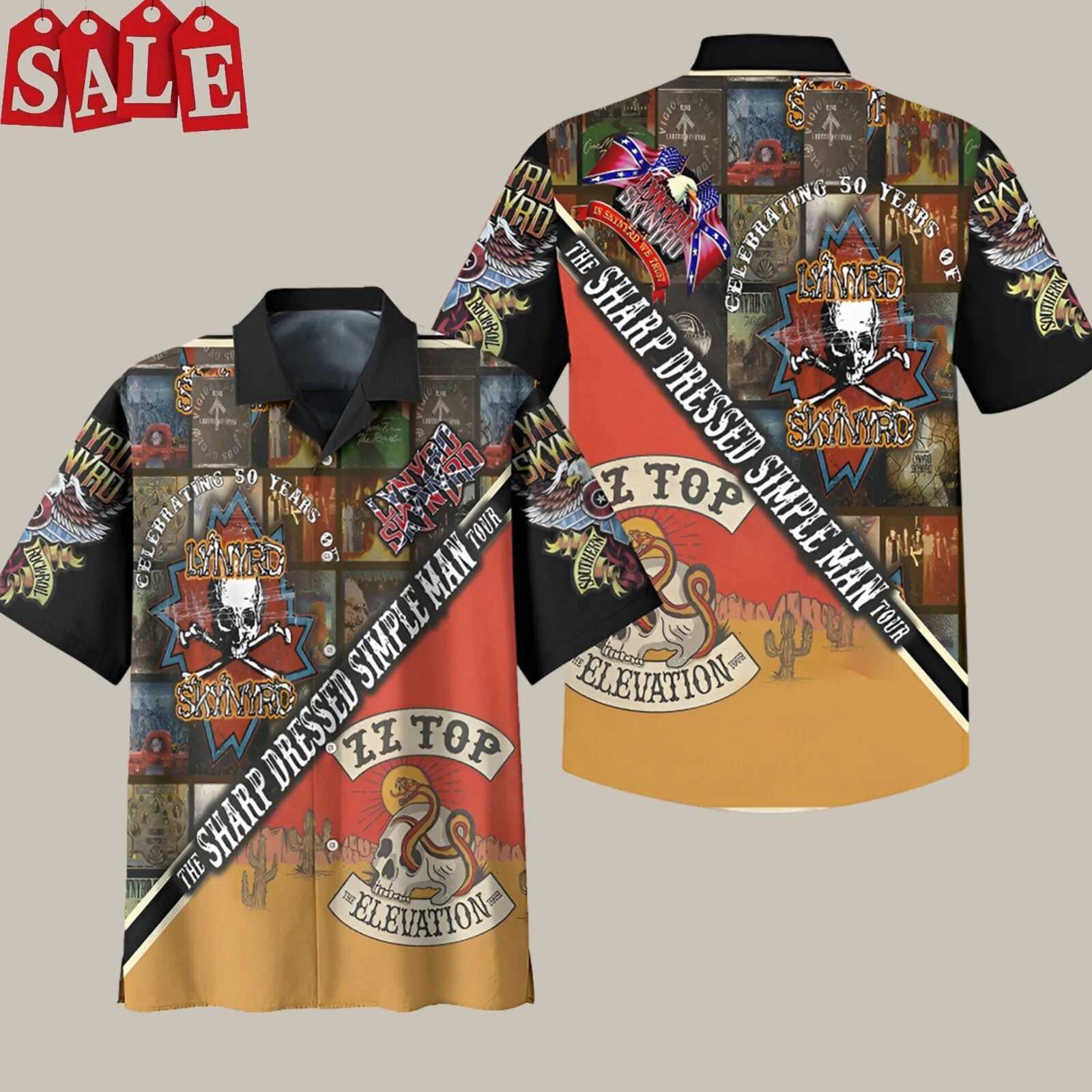 Lynyrd Skynyrd Hawaiian Shirt