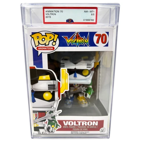 PSA 8.5 Funko Pop! Voltron Defender of the Universe #70 Animation!