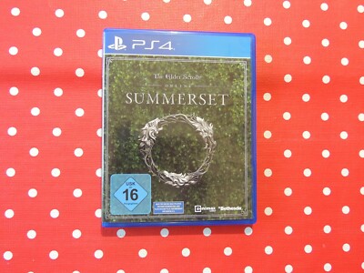 the Elder Scrolls Online Summerset Playstation 4 PS4 in OVP - Code unbenutzt