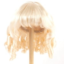 Monique Synthetic Mohair Julie Bleach Blonde 14"-15" Doll Wig