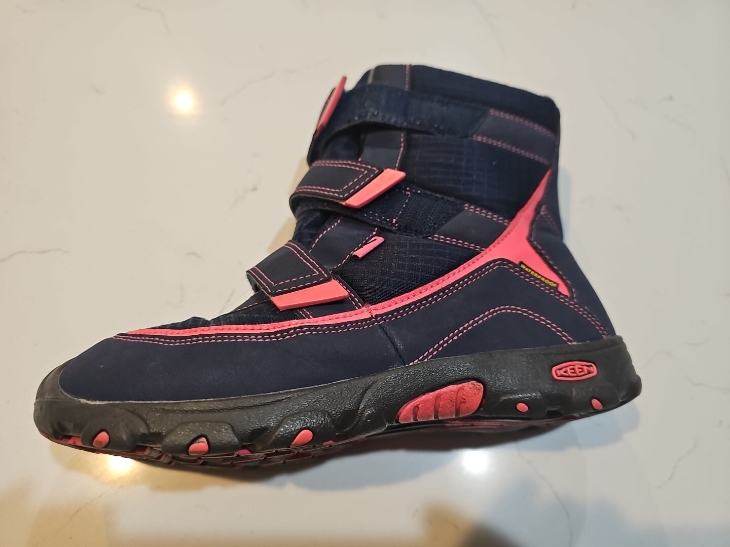 Stivali invernali KEEN isolati impermeabili pull on ragazza ragazzo taglia 4 anni