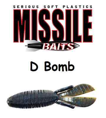 Missile Baits D Bomb Creature Bait - Choice of Colors 