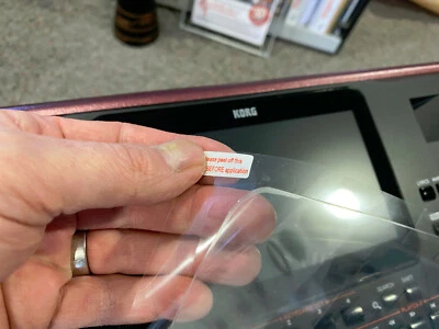 Für KORG PA 1000 PA1000 Keyboard Displayschutz Touchdisplay Sticker MATT adhäsiv