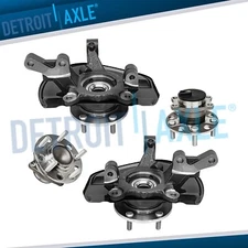 FWD Front Knuckles Rear Wheel Bearing Hubs for 2007-2017 Compass Patriot Caliber