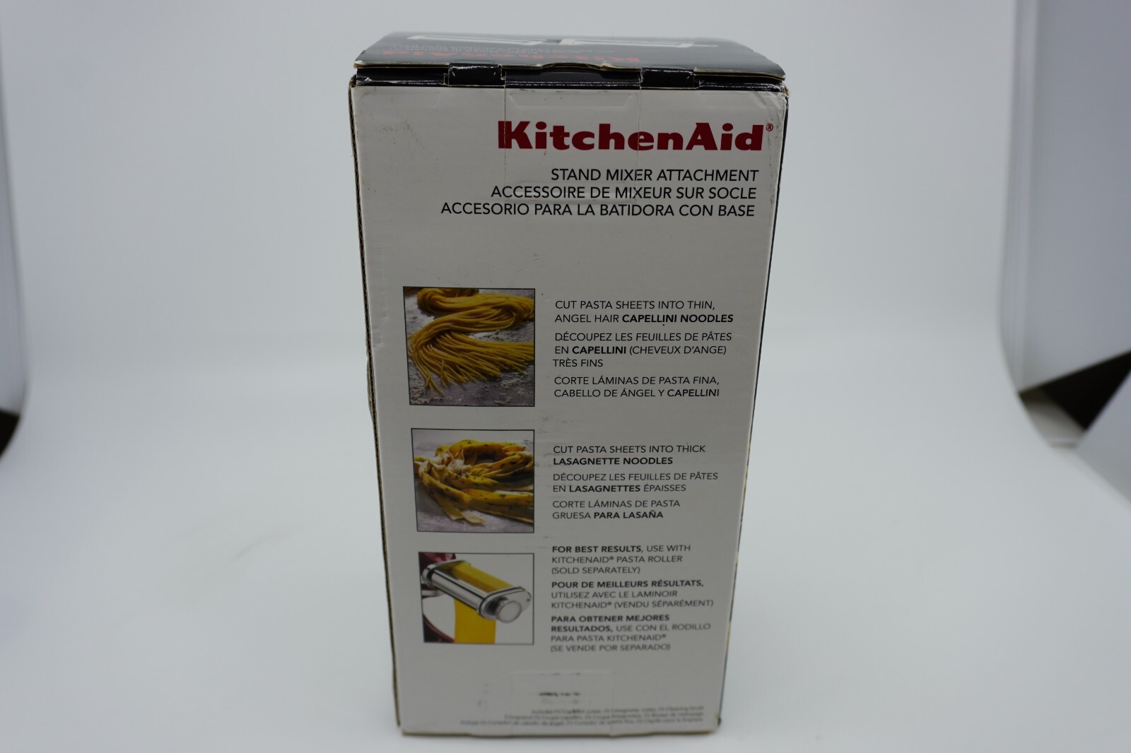 KitchenAid 2pc Pasta Cutter Attachments & Capellini eBay