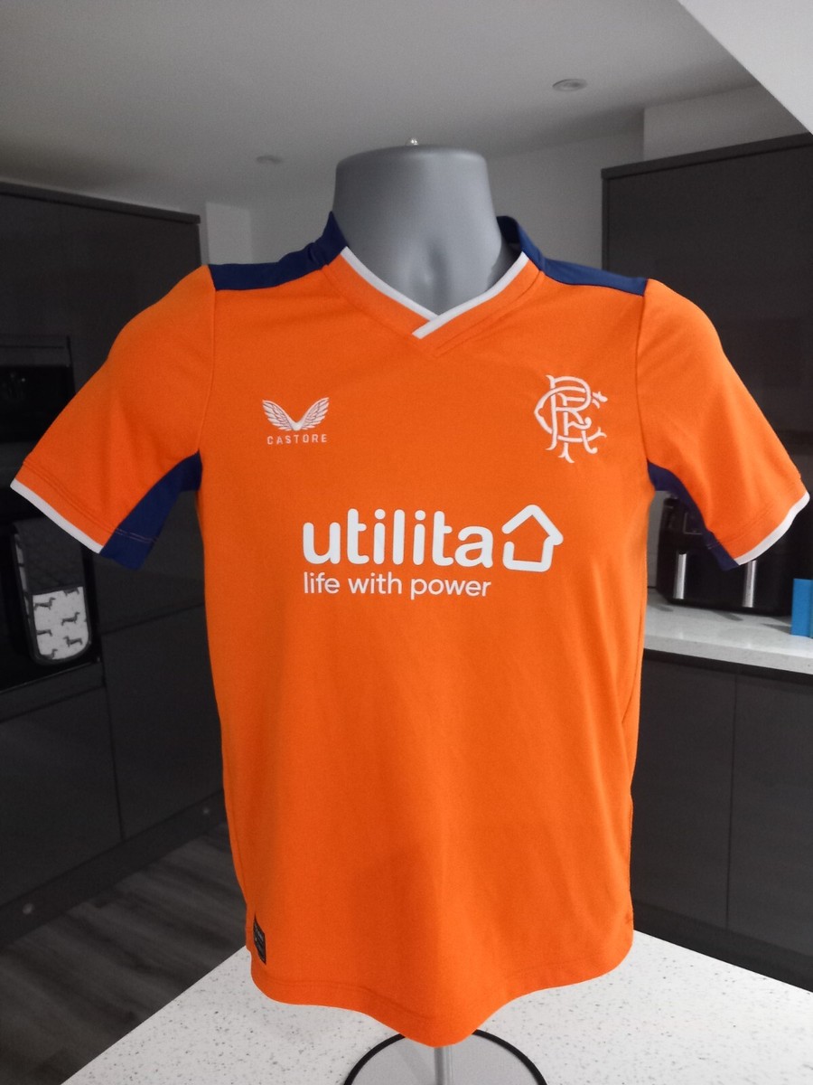 Glasgow Rangers Football Rangers Orange Training Kit Castore