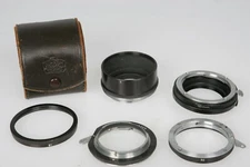 Vintage Nikon F Nippon Kogaku Tokyo Japan Extension Tubes A B1 B2 D & Vivitar 12