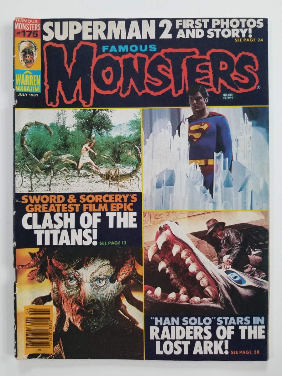 Las mejores ofertas en Horror y monstruos Famous Monsters 1st