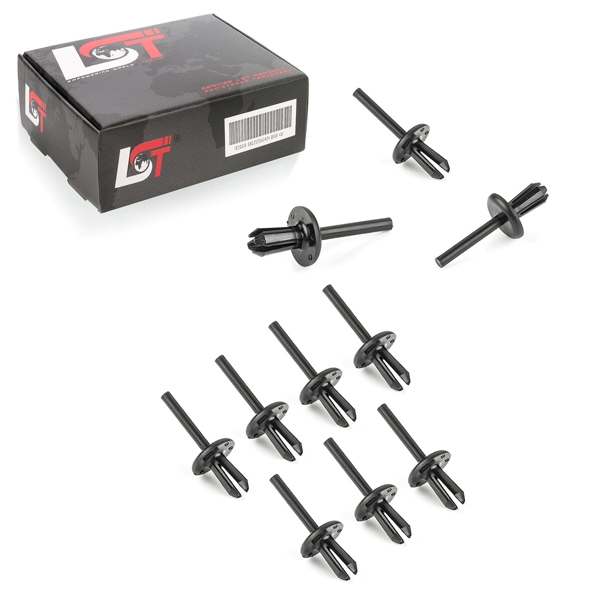 10x for Mercedes S123 Bumper Fastening Rivet