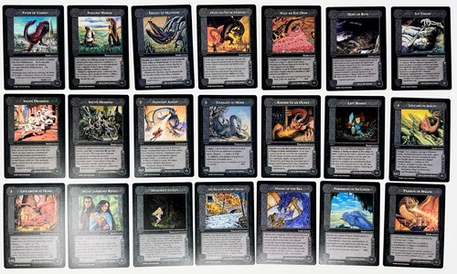 Middle Earth CCG: The Dragons 1996 Complete Set NEAR MINT LORD OF THE RINGS (C) - Picture 8 of 10