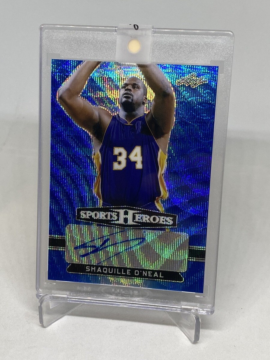 その他 Crown e SHAQUILLE O'NEAL AUTO Shaquille O'Neal 2018 leaf sports heroes auto autograph #10