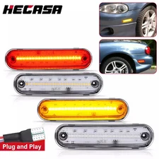 Clear Front Rear Side Marker Light Lamp For Mazda Miata 1990-1997 MX-5 1999-2005