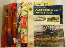 Lot of 6 Art Books Walter Foster  Grumbacher  SKU 3847 