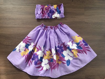 hawaiian skirt and top