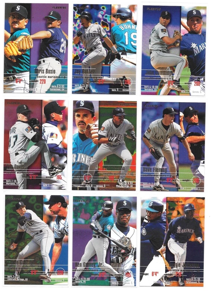 1995 Fleer Baseball Trading Cards / Choose #s 251 - 500 / mb29 - Image 2 of 4