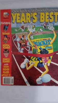 Cracked Magazine September 1996 Dumb & Dumber, Friends, Batman