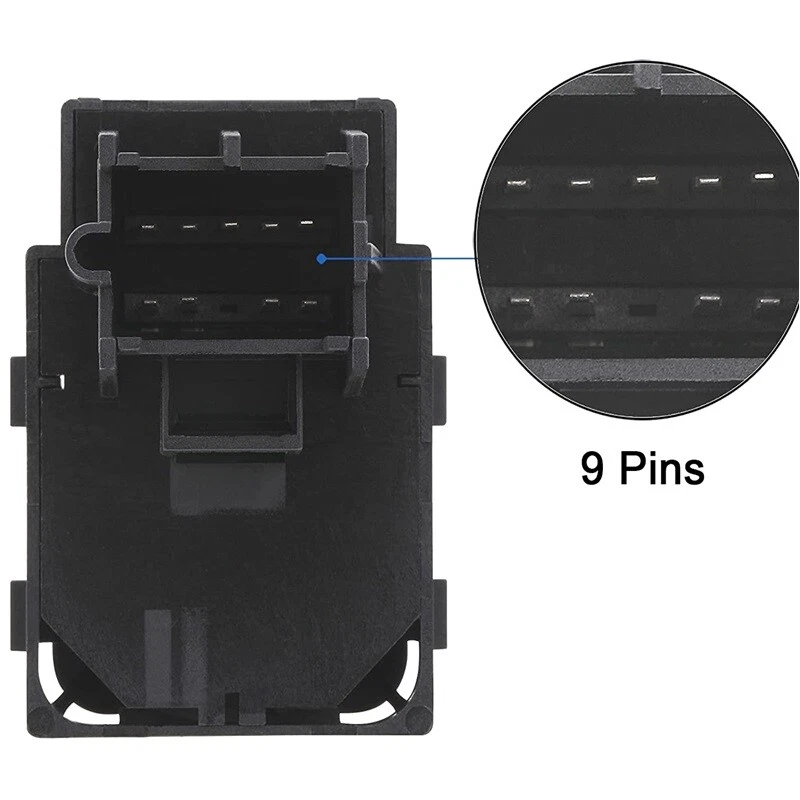 Power Mirror Switch Control Button for GMC Yukon Sierra 1500 2500 3500 15045085 - Image 3 of 4