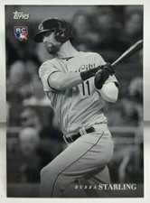 Bubba Starling 2020 Topps On Demand Black & White RC Rookie #60 - ROYALS SP /672