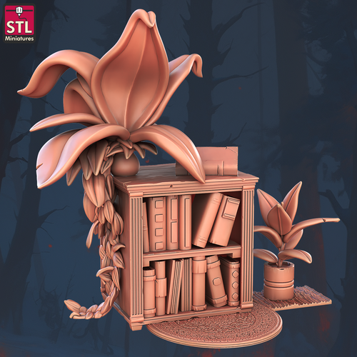 Juego de libros y tomos de miniaturas STL impresos en 3D 28 - 32 mm juegos de guerra D&D - Imagen 7 de 17