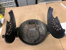 Antyczny żeliwny top pieca marka okrągła składana 