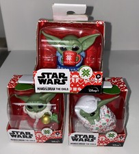 Star Wars Mandalorian The Child HOLIDAY BOUNTY COLLECTION Baby Yoda FULL SET 3