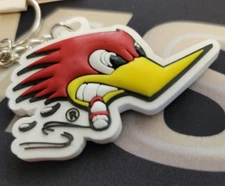 CLAY SMITH Cams Mr Horsepower KEYCHAIN vtg Hot Rod Drag Racing key fob emblem