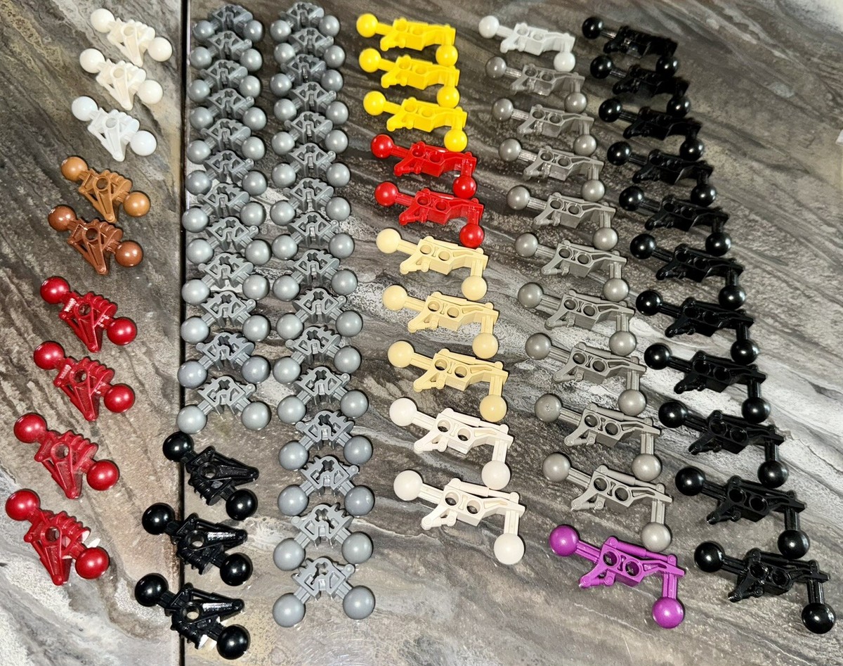 Lego Bionicle - BIG Lot Armor Ball Joints Sockets Hero Factory