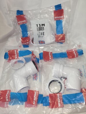 McAlpine T1M 90° Umbau Bogen P auf S Falle 1,1/2'' DREIERPACK