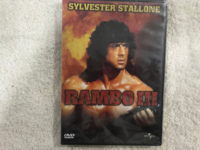 Rambo Iii Sylvester Stallone Universal New Sealed Dvd Mario Kassar Vajna