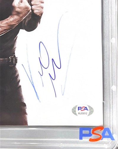 FOTO AUTOGRAFIADA 8X10 FIRMADA POR VINCE MCMAHON ENCAPSULADA CON CERTIFICADO DE AUTENTICIDAD PSA RARA - Imagen 2 de 4