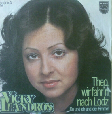 7'' 1974 KULT IN MINT- ! VICKY LEANDROS : Theo wir fahrn nach Lodz
