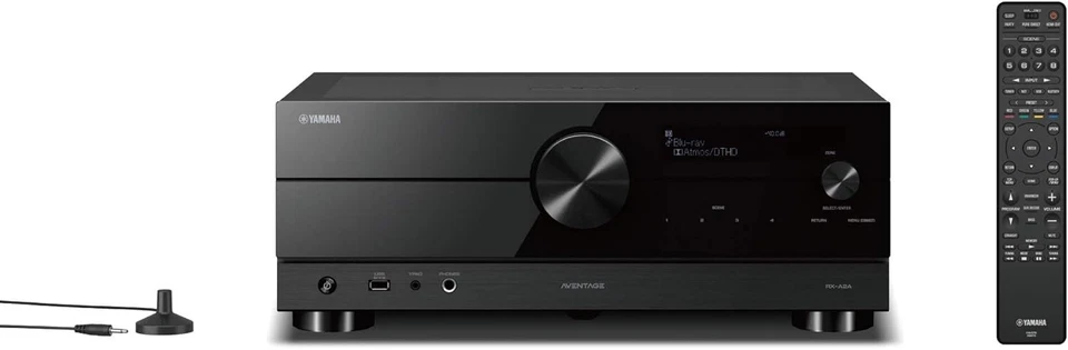 Yamaha RX-A2A AVENTAGE 7.1ch AV Receiver with 8K HDMI and MusicCast Black New - Image 2 of 4
