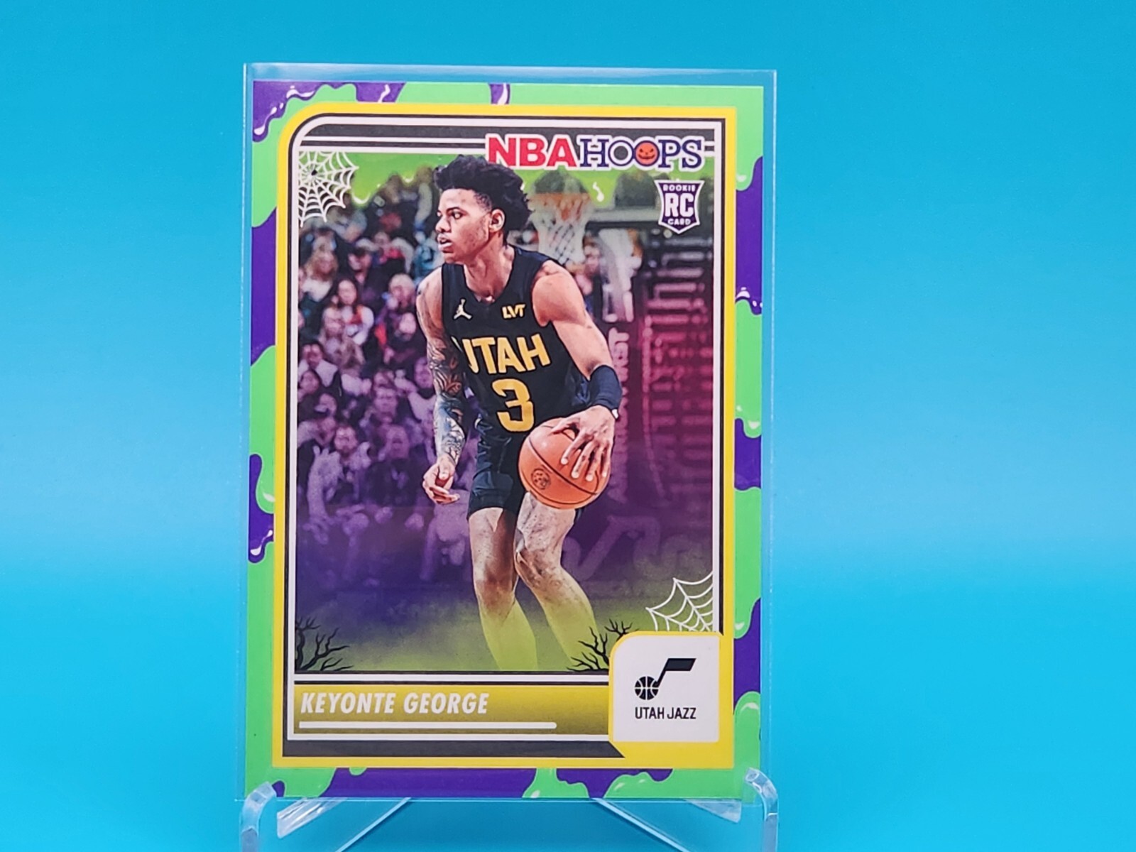 2023-24 Panini Haunted Hoops - Slime #98 Keyonte George (RC)