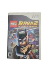 Lego Batman 2 DC Super Heroes Nintendo Wii Game Case Manual Complete 2006