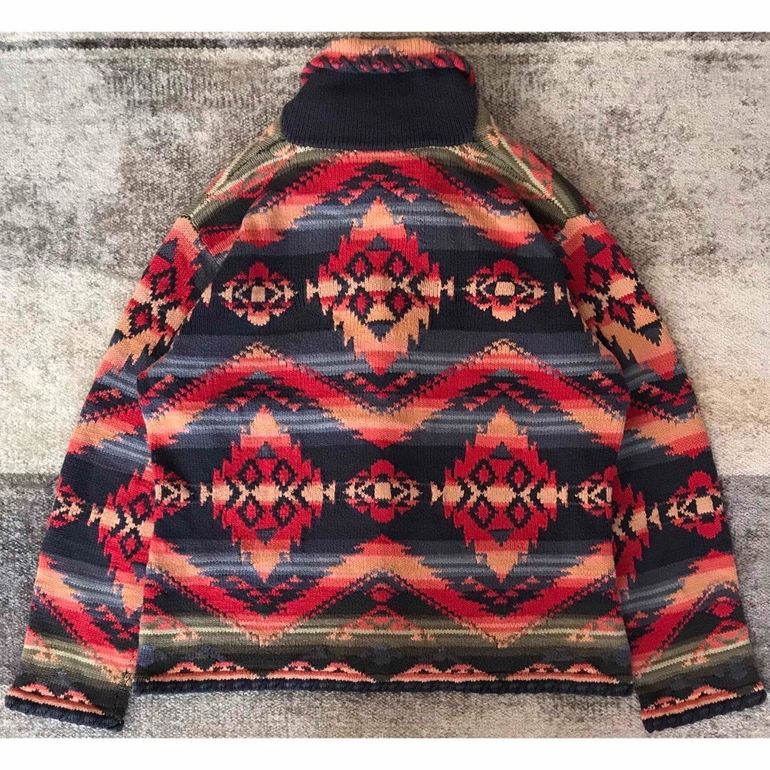 Ralph Lauren 90’s Native Cardigan Vintage 90s Ralph Lauren Native Cardigan Sweater Aztec