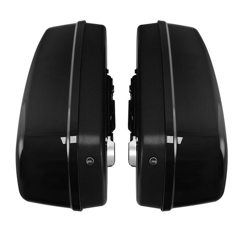 Gloss Black Saddlebags Saddle Bags Fit For Harley Street Bob Low Rider S/ST 2025 - Picture 13 of 20