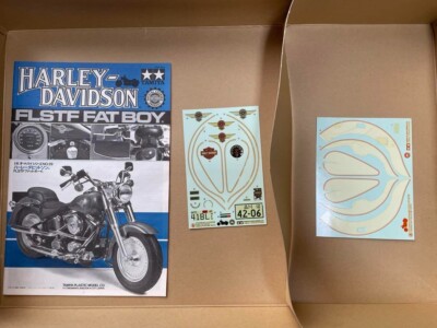 Tamiya Harley Davidson FLSTF Fat Boy 1/6 model | eBay