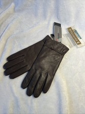 Vintage Isotoner Leather Thinsulste 7.5 Brown