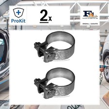 2x ORIGINAL® Fa1 Rohrverbinder, Abgasanlage für VW GOLF IV UP! GOLF V POLO VI