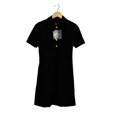 J.Crew Parc Dress 0 Black Four-Season Stretch NWT A-Line Mini Work Professional