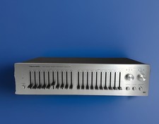 Realistc 31-2000A Wide Range 10 Band Graphic Stereo Equalizer Silver Face