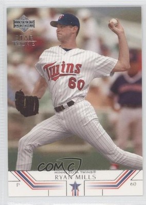 2002 Upper Deck Star Rookie Ryan Mills #36 0b4