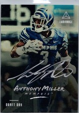 2018 Panini Luminance #RI-AM Anthony Miller Draft Day Signatures Silver