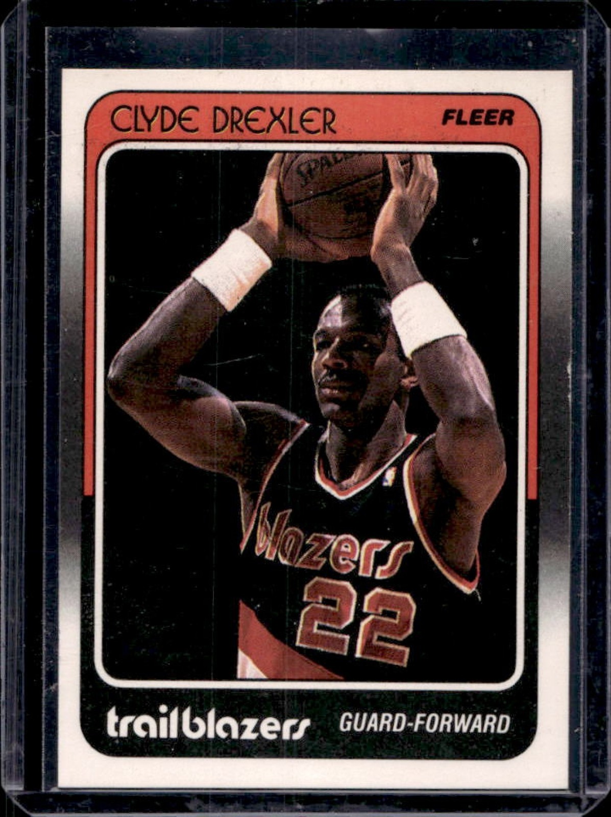 1988-89 Fleer Clyde Drexler #92 Trail Blazers